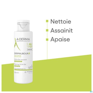 A-DERMA DERMALIBOUR+ CICA GEL100ML