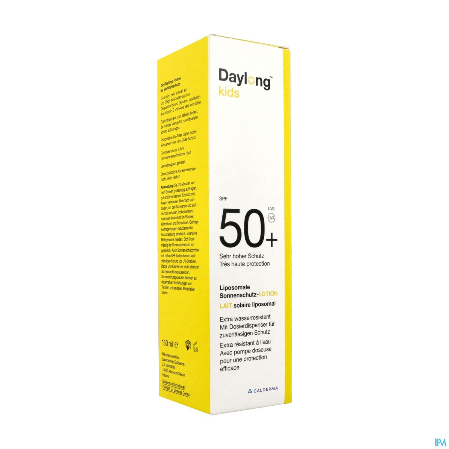 DAYLONG KIDS SPF50+ LAIT SOL 150ML