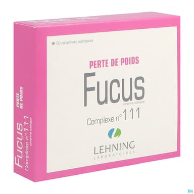 Lehning Complexe 111 Fucus Comprime Sublingual 60