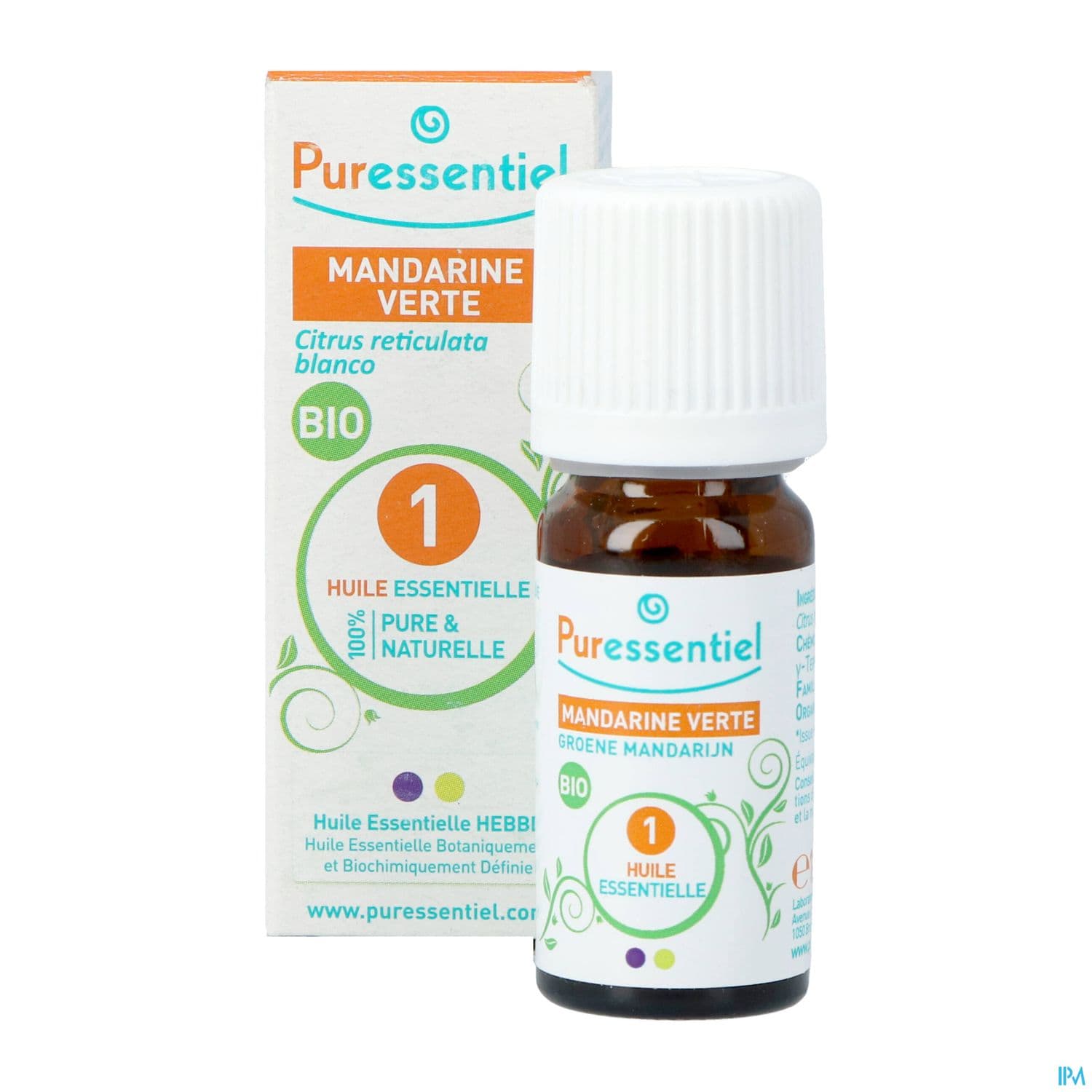 Puressentiel Huile Essentielle Mandarine Verte Bio 10ml
