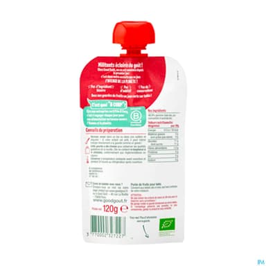 GOODGOUT POMME GALA 120G