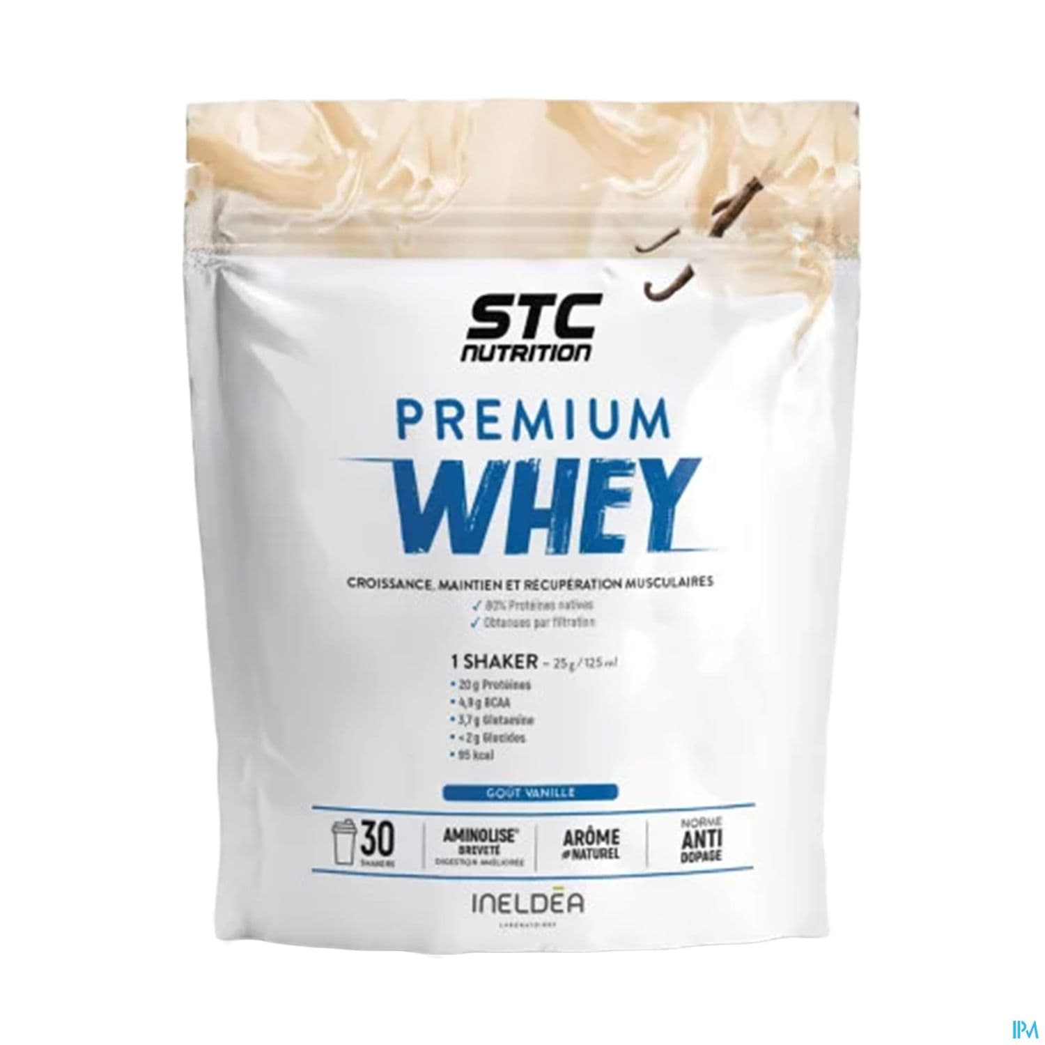 Stc Nutrition Premium Whey Protein Vanille Doypack 750g