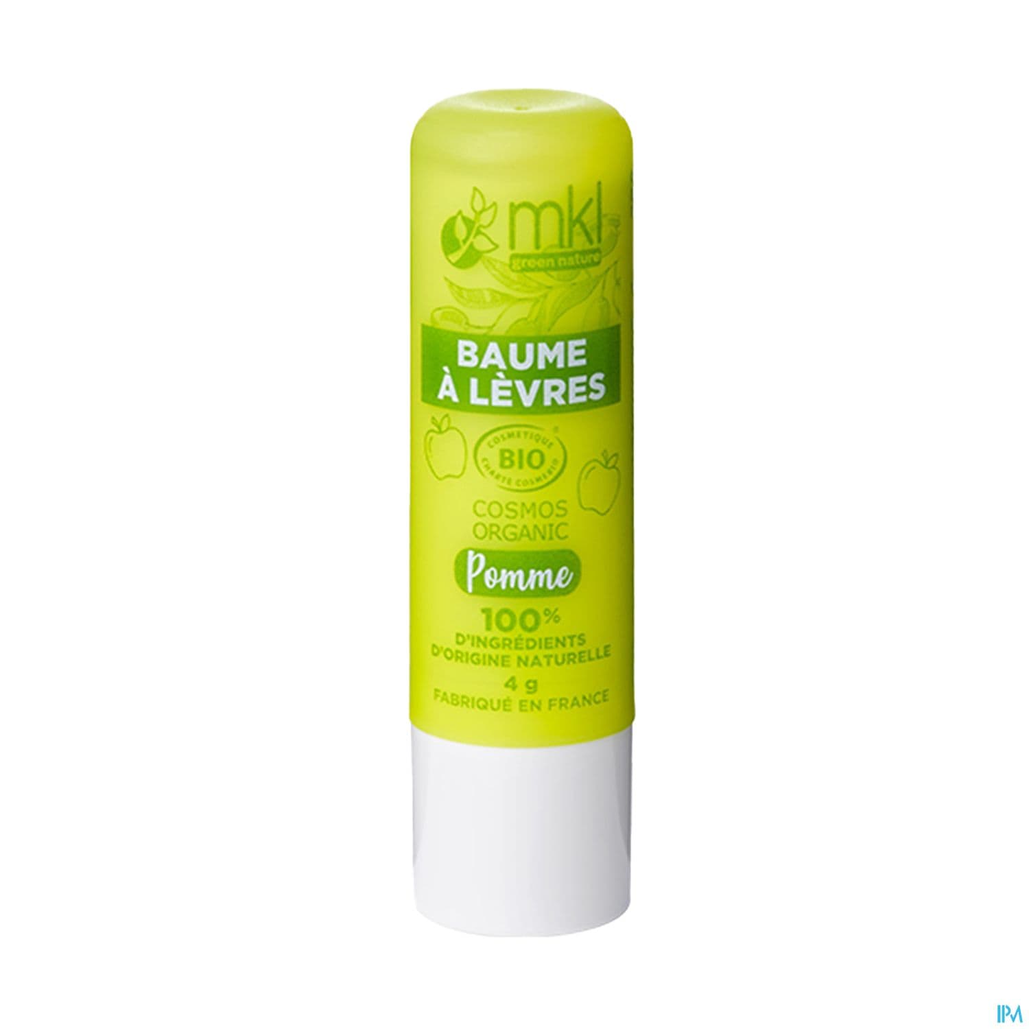 Mkl Green Nature Baume A Levres Bio Pomme 4g