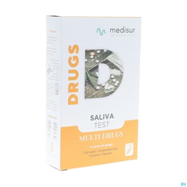 MEDISUR AUTOTEST M/DROGUE SALIV 1