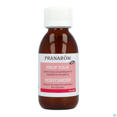Pranarom Pranabb Sirop Gorge Toux Seche Sans Sucre Bio 120ml