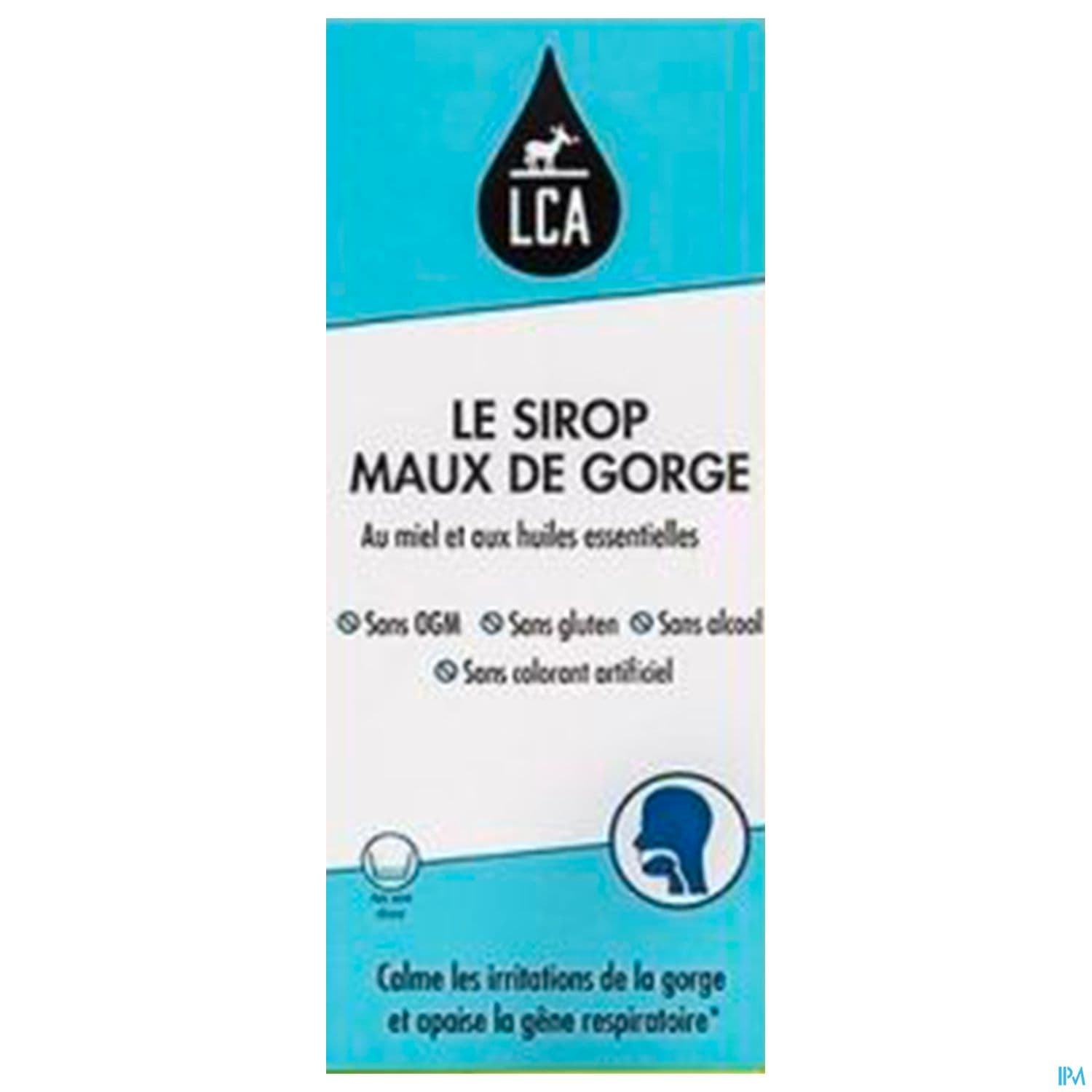 Lca Maux De Gorge Bio Sirop 250ml