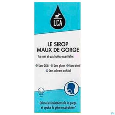 Lca Maux De Gorge Bio Sirop 250ml