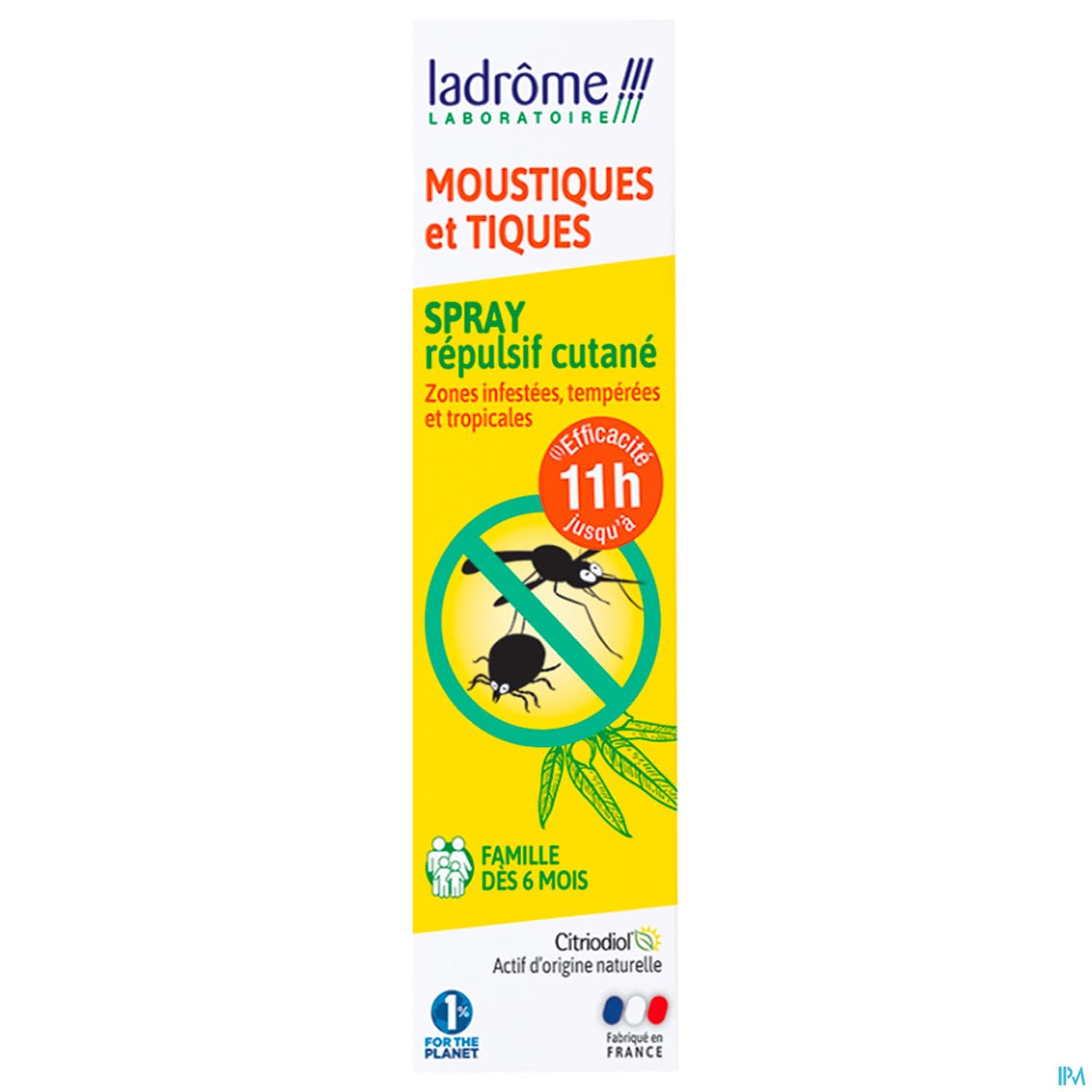 LADROME SPR REPULS MOUST/TIQ 50ML