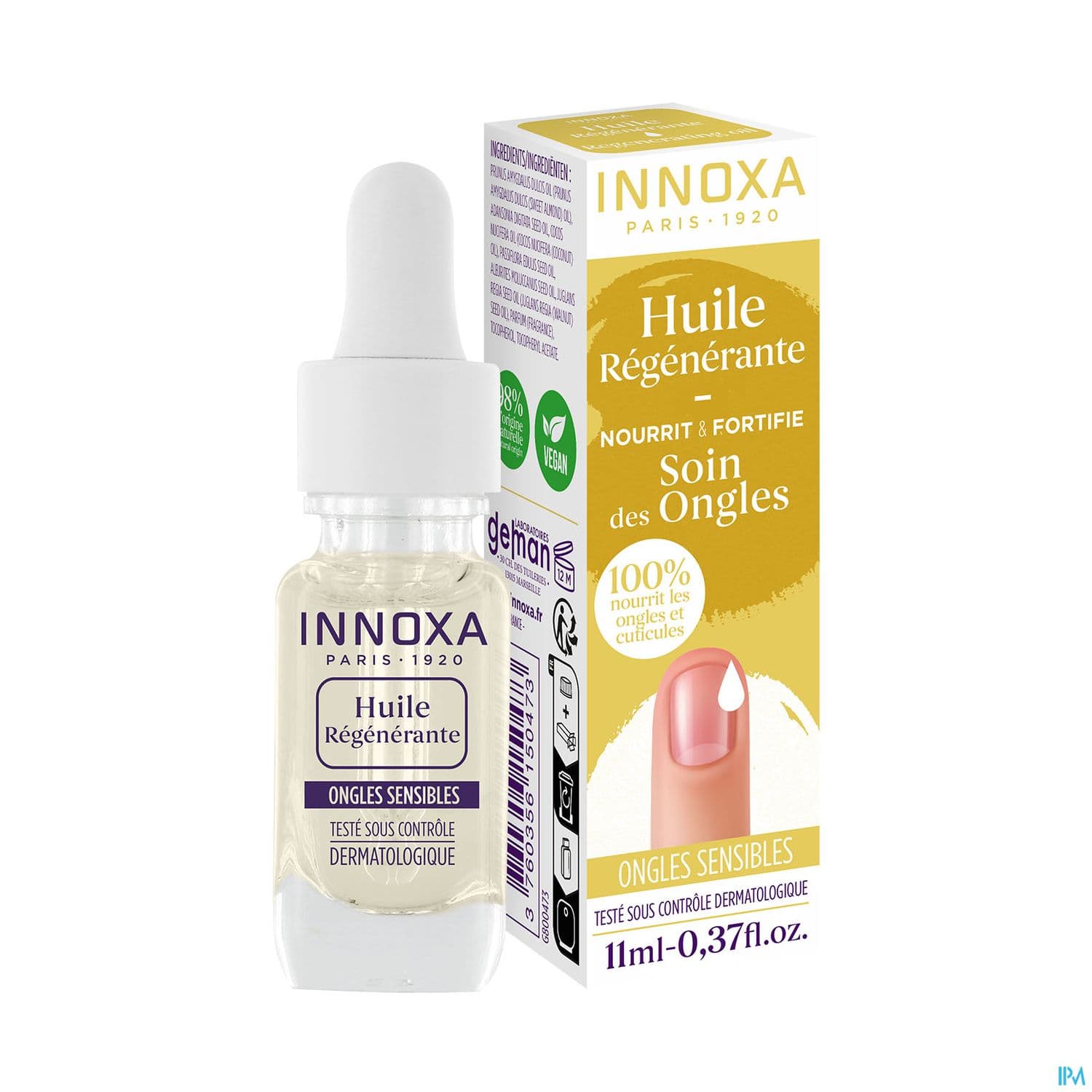 Innoxa Huile Regenerante Ongles 11ml