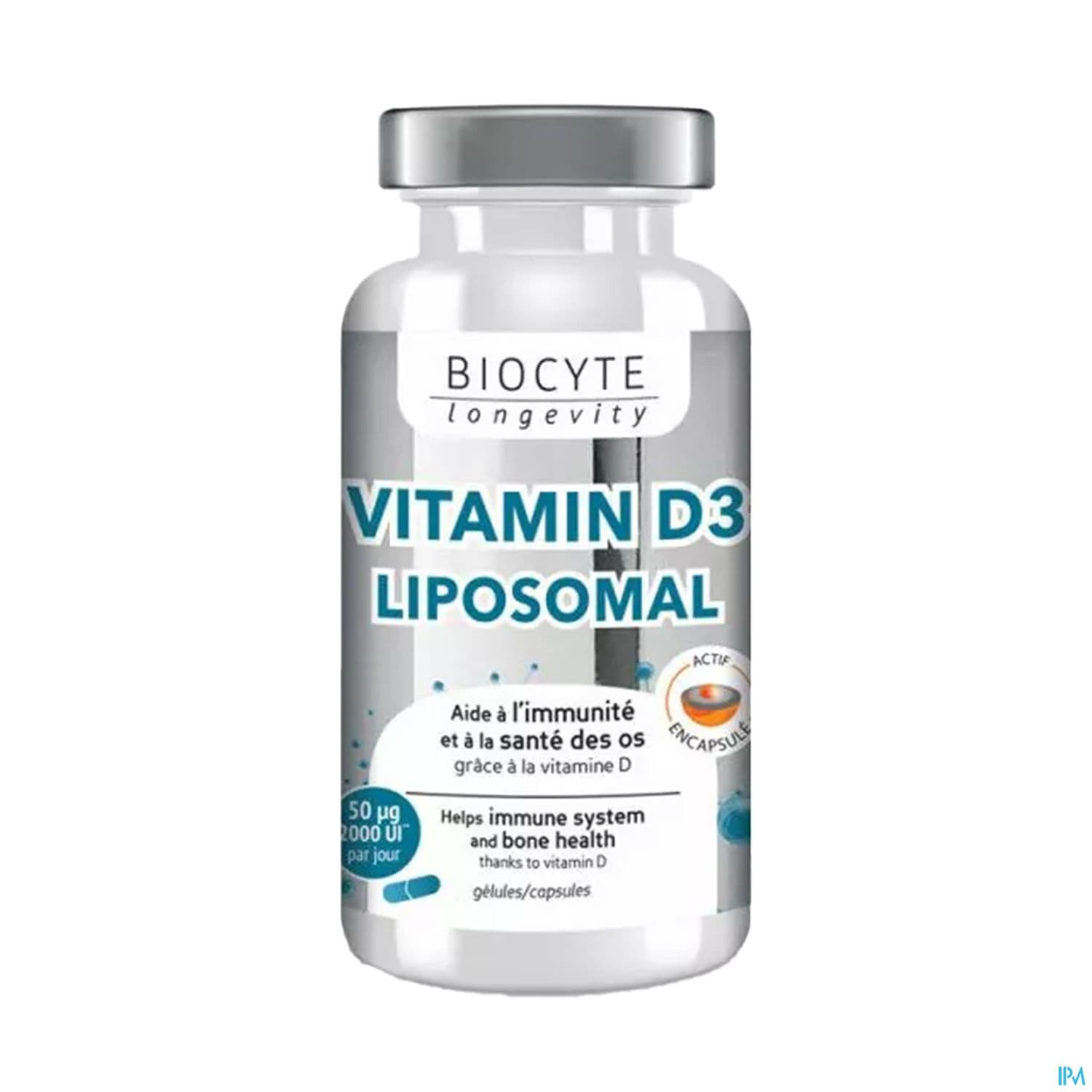 BIOCYTE VIT D LIPOSO GELUL 90 — Pharmacie du Bien Etre