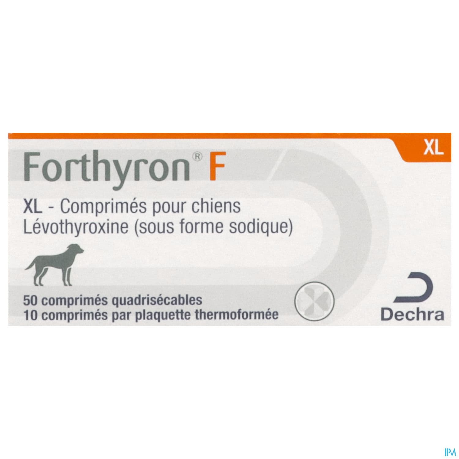 Dechra Forthyron F Xl Grand Chien Comprime Quadrisecable 50