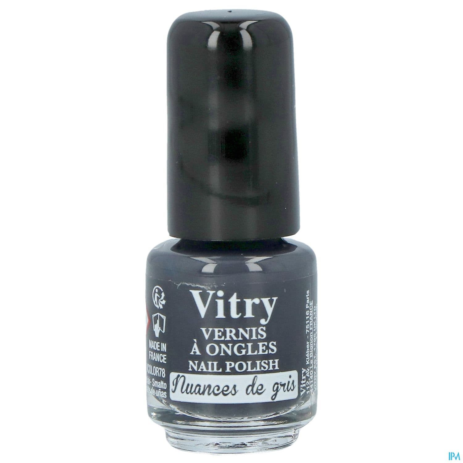 VITRY MINI VERNIS NUANCE GRIS 4ML