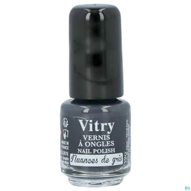 VITRY MINI VERNIS NUANCE GRIS 4ML