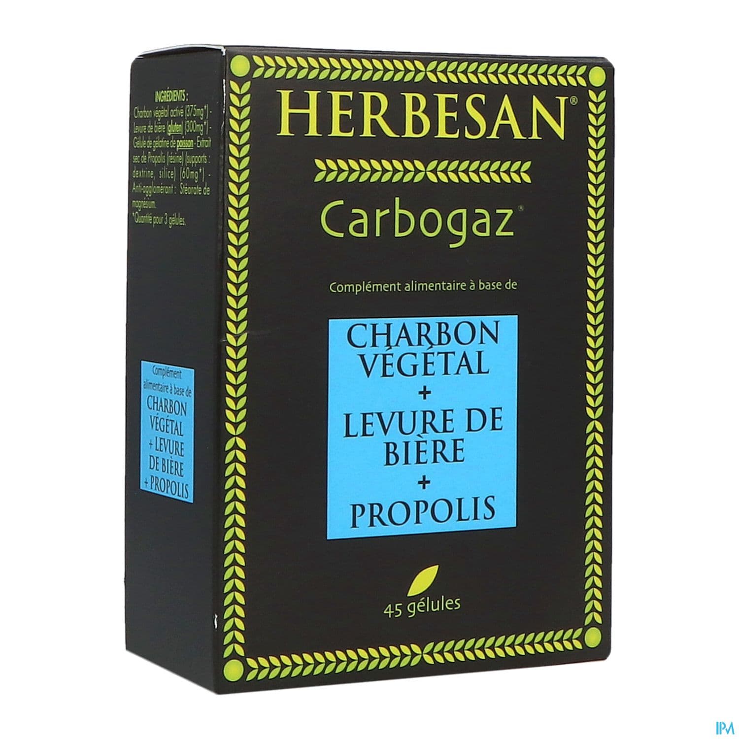 Herbesan Carbogaz Gelule 45