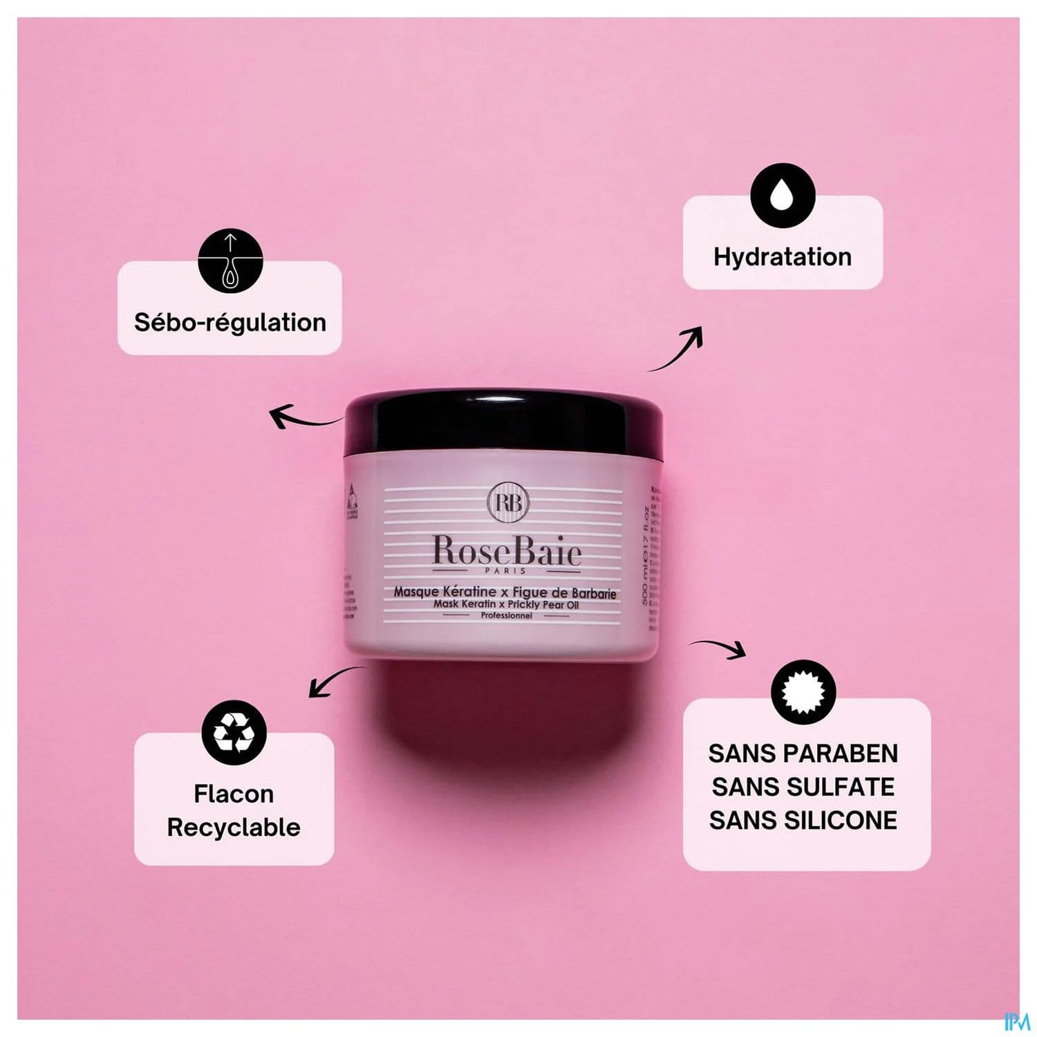 ROSEBAIE MASQ KERATINE FIGUE 500ML