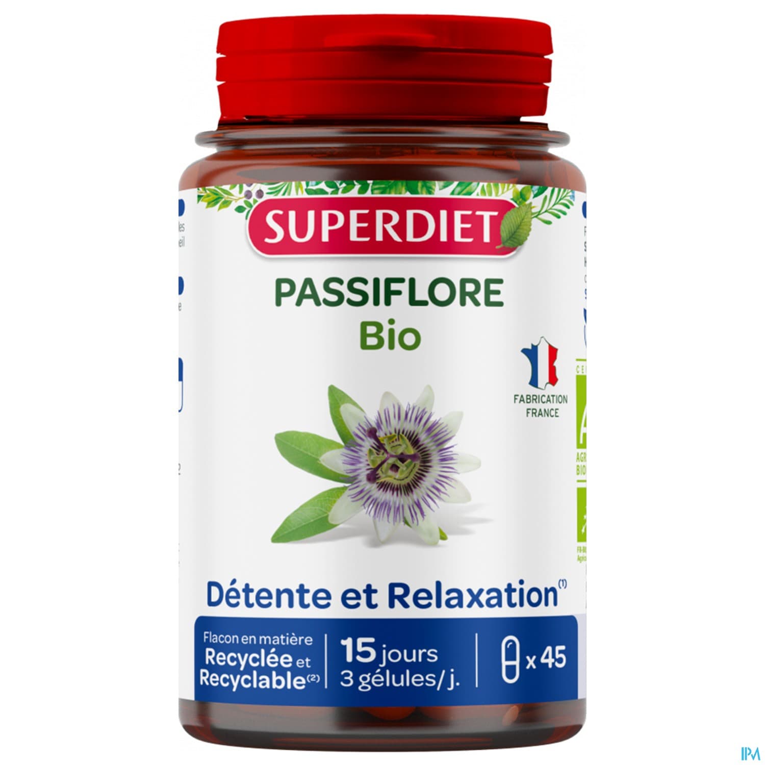 SUPERDIET PASSIFLORE BIO GEL45