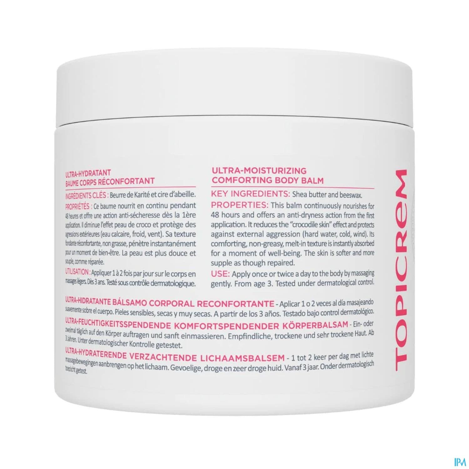 TOPICREM ULT/HYDR BAUME CORP 380ML