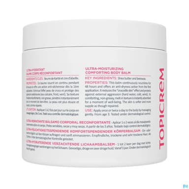 TOPICREM ULT/HYDR BAUME CORP 380ML