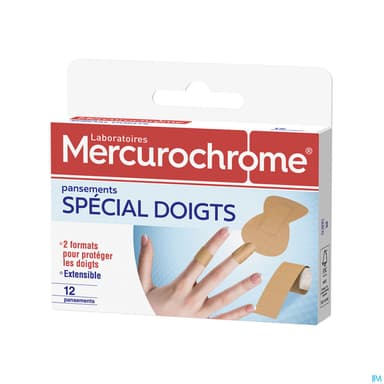 Mercurochrome Pansement Special Doigt X18