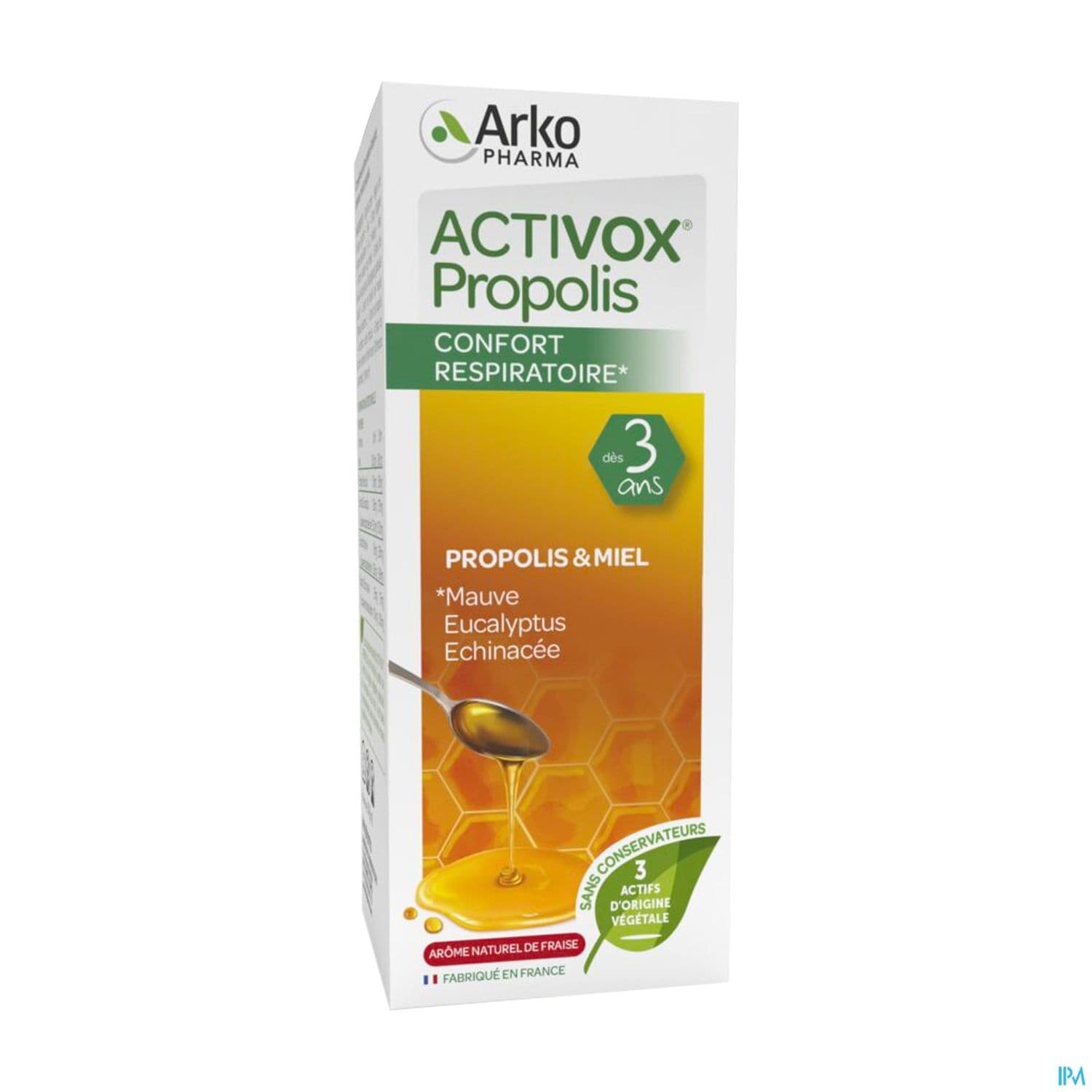 Arkopharma Activox Propolis Fraise Des 3 Ans Solution Buvable 140ml