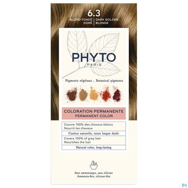 PHYTO COLOR 6,3 BLOND FONCE DORE