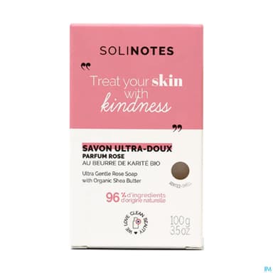 Solinotes Savon Solide Rose 100g