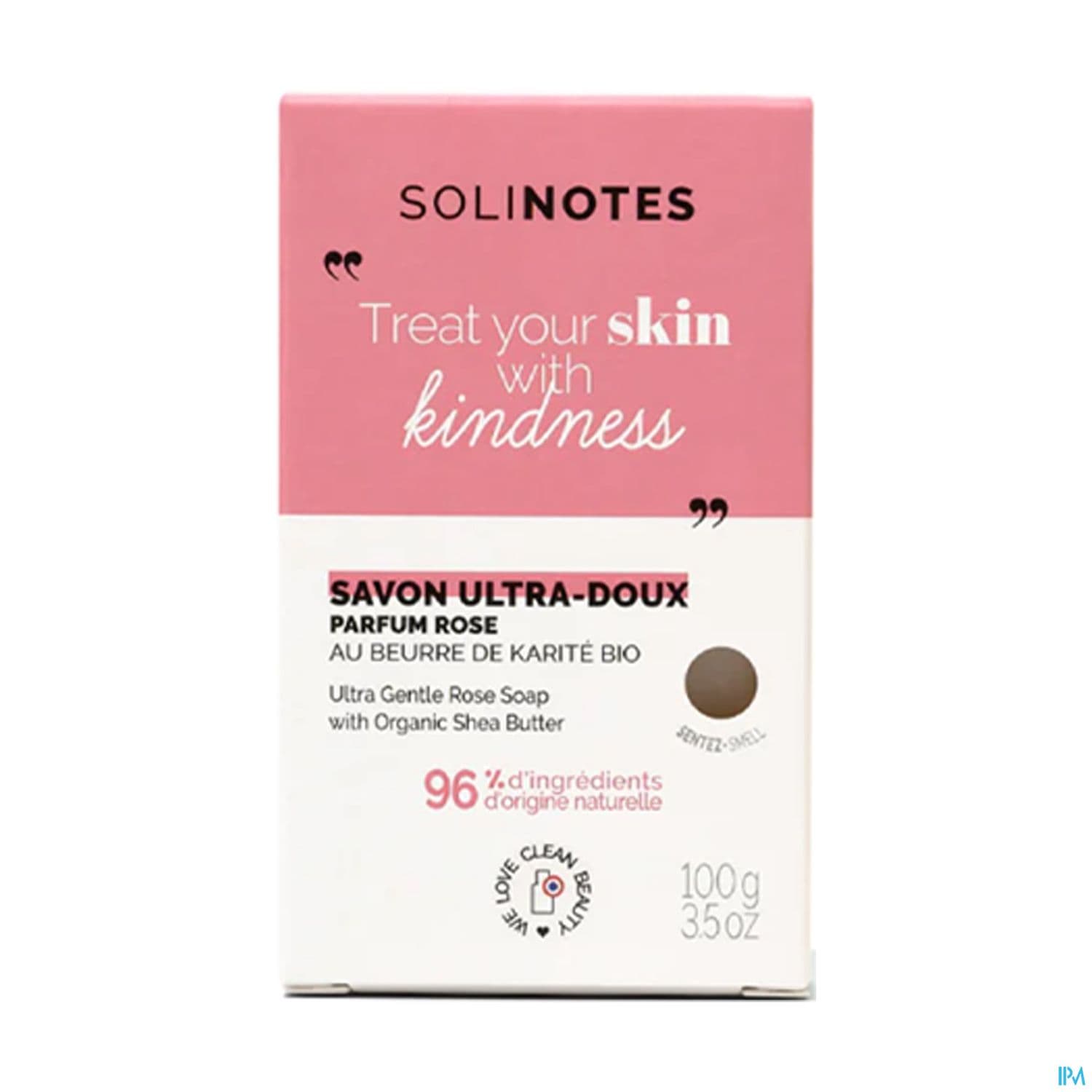 Solinotes Savon Solide Rose 100g — Pharmacie des Cascades
