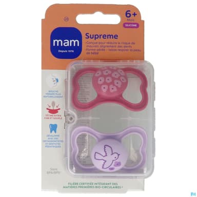 SUCET MAM SUPREME SIL 6M+ X2