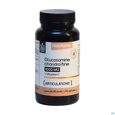 Nat Et Form Glucosamine Chondroitine Gelule Vegetale 60