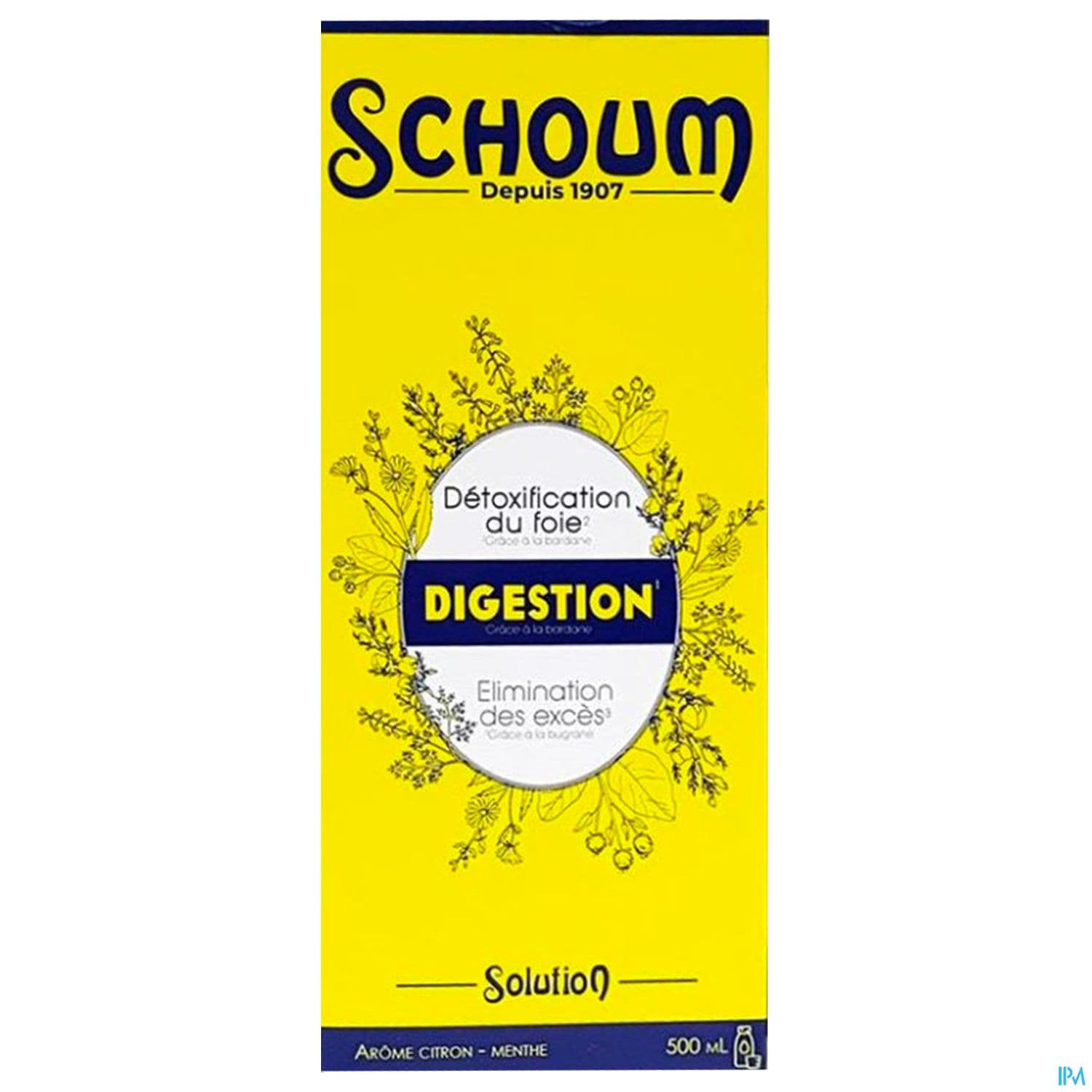 SCHOUM DIGESTION SOL BUV 500ML