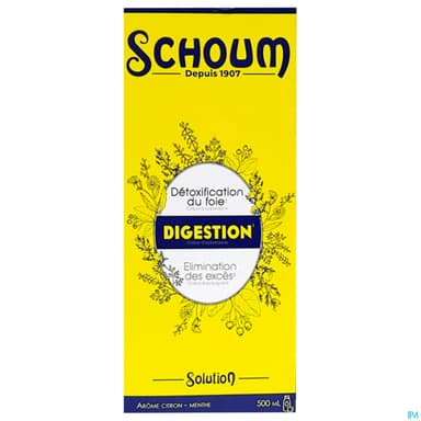 SCHOUM DIGESTION SOL BUV 500ML