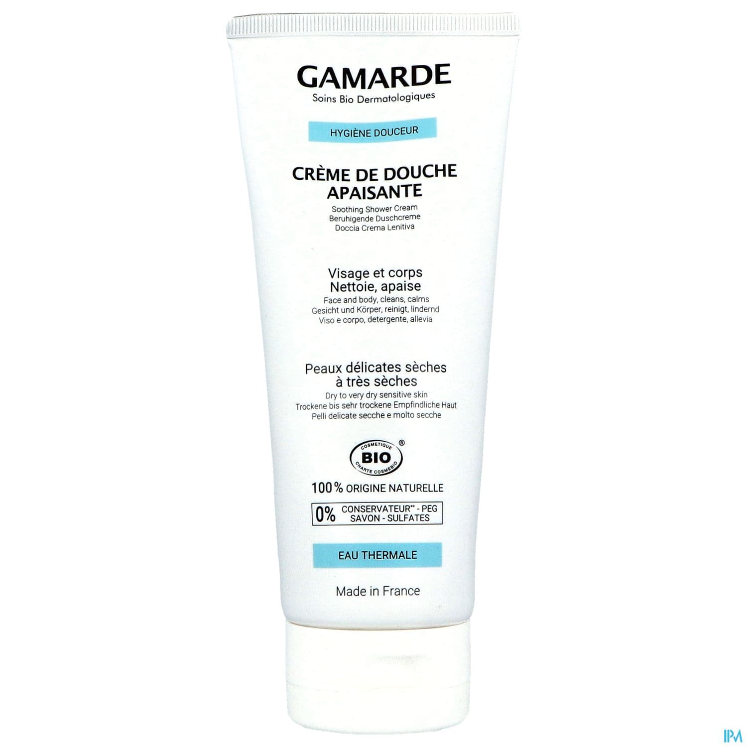 Gamarde Creme De Douche Apaisante 200g