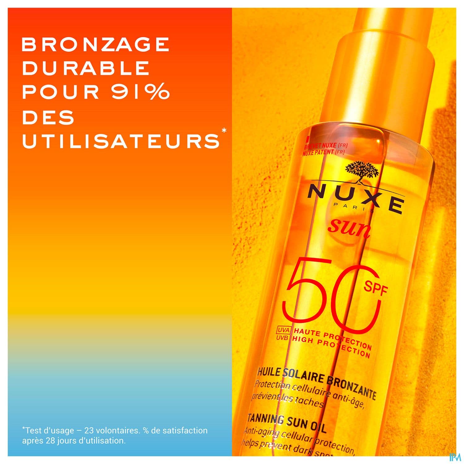 NUXE SUN HUILE SPF50 150ML