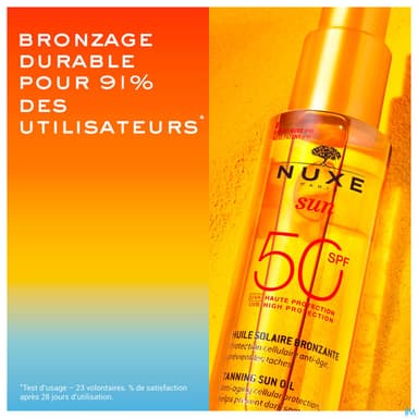 NUXE SUN HUILE SPF50 150ML
