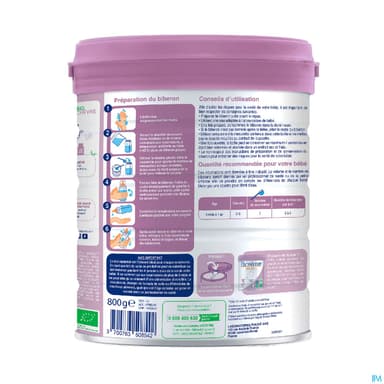 Biostime 2eme Age Chevre 6/12mois Bio Poudre 800g