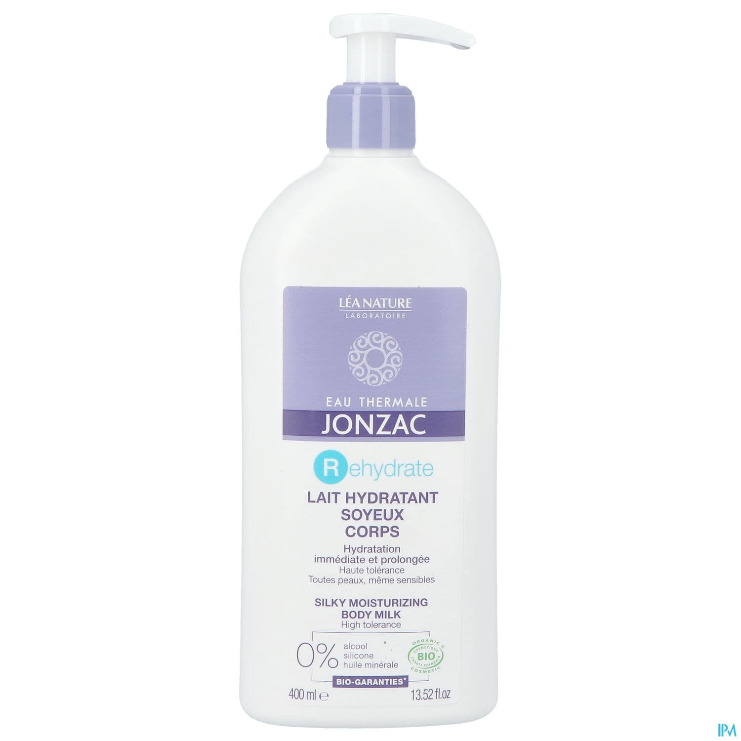 JONZAC REHYDR LAIT CORPS 400ML