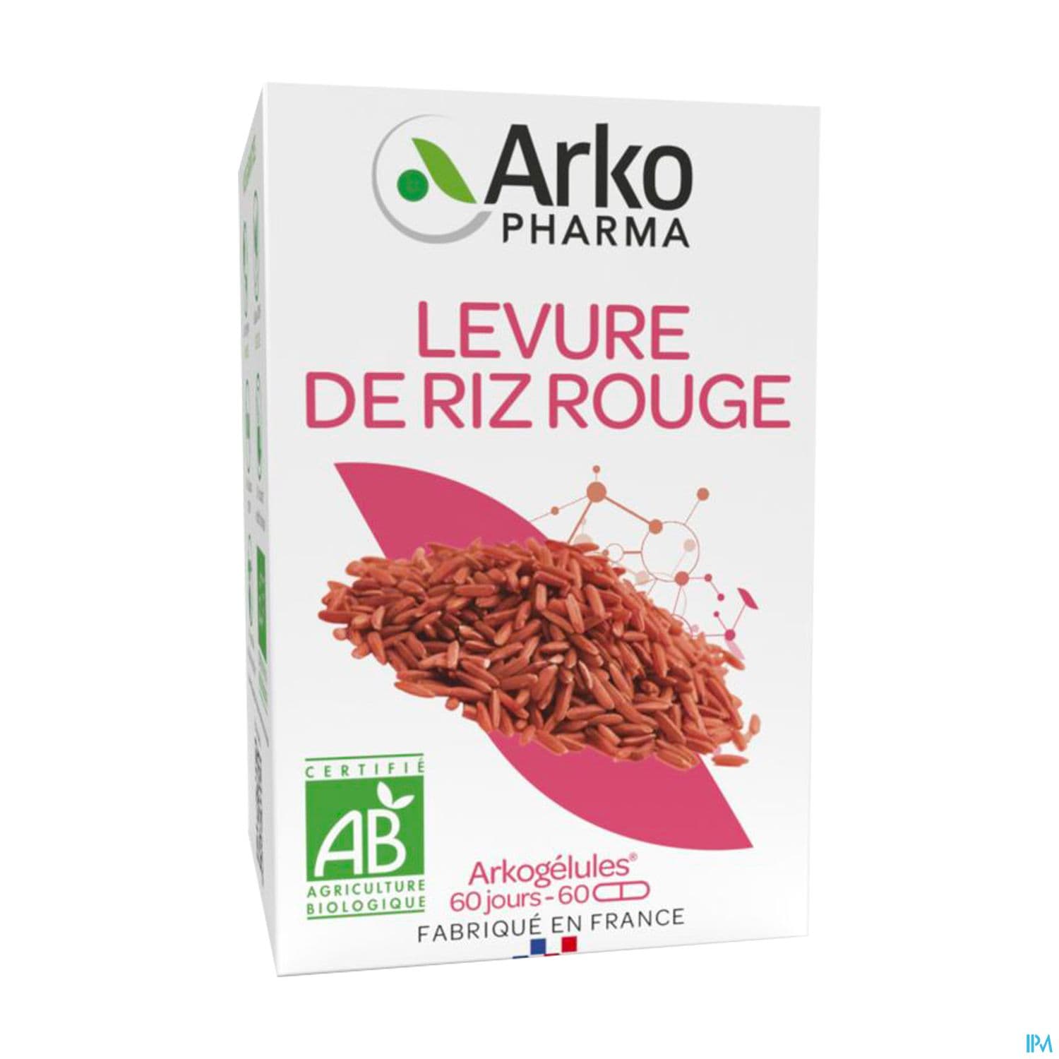 ARKOG LEVURE RIZ ROUGE BIO GELUL60