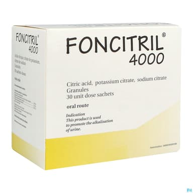 FONCITRIL 4 000 SACHET 30