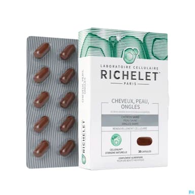 RICHELET CHEVEUX/PEAU/ONGLE CAPS30