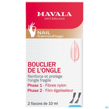 MAVALA BOUCLIER DE L'ONGLE 2X10ML