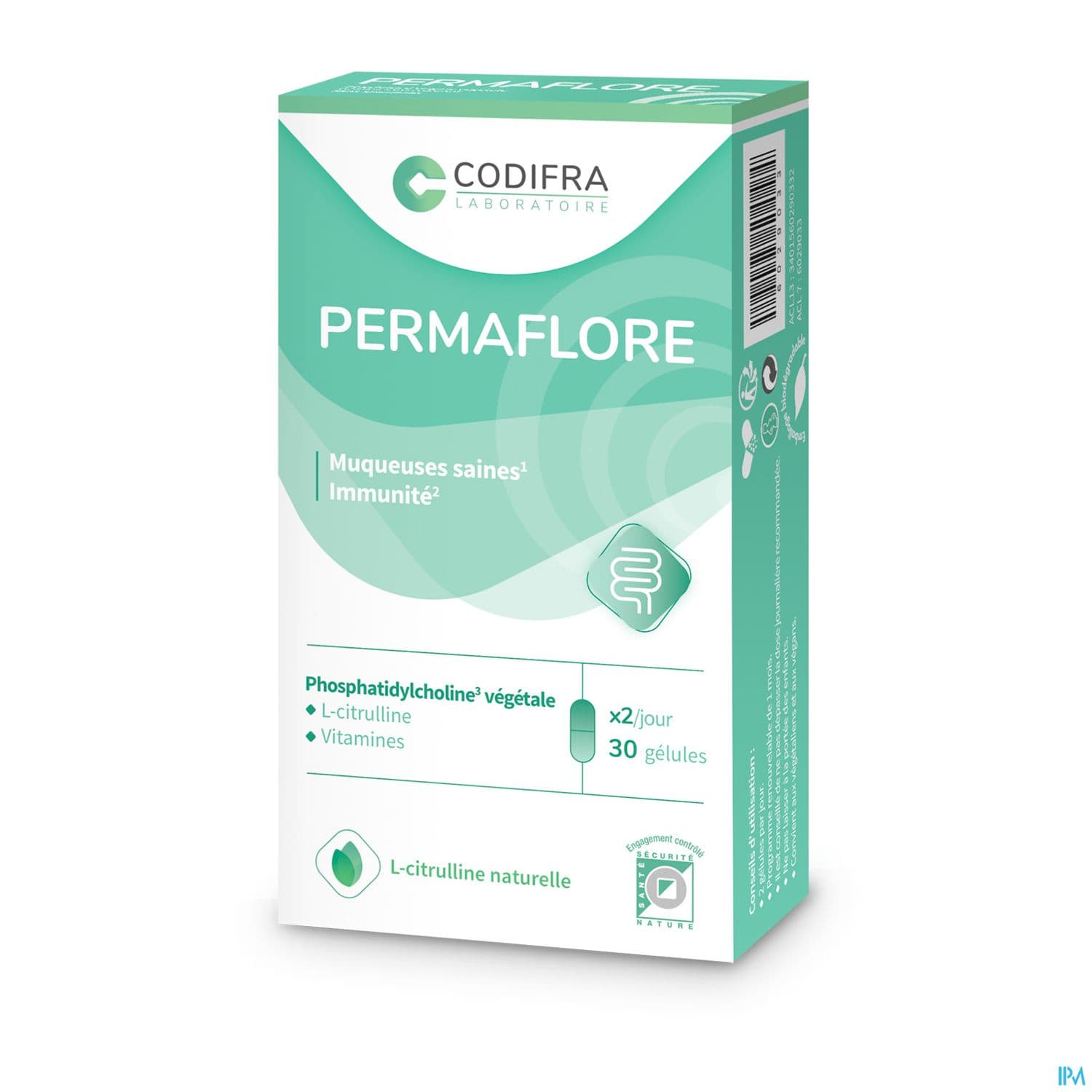 Codifra Permaflore Gelule 30