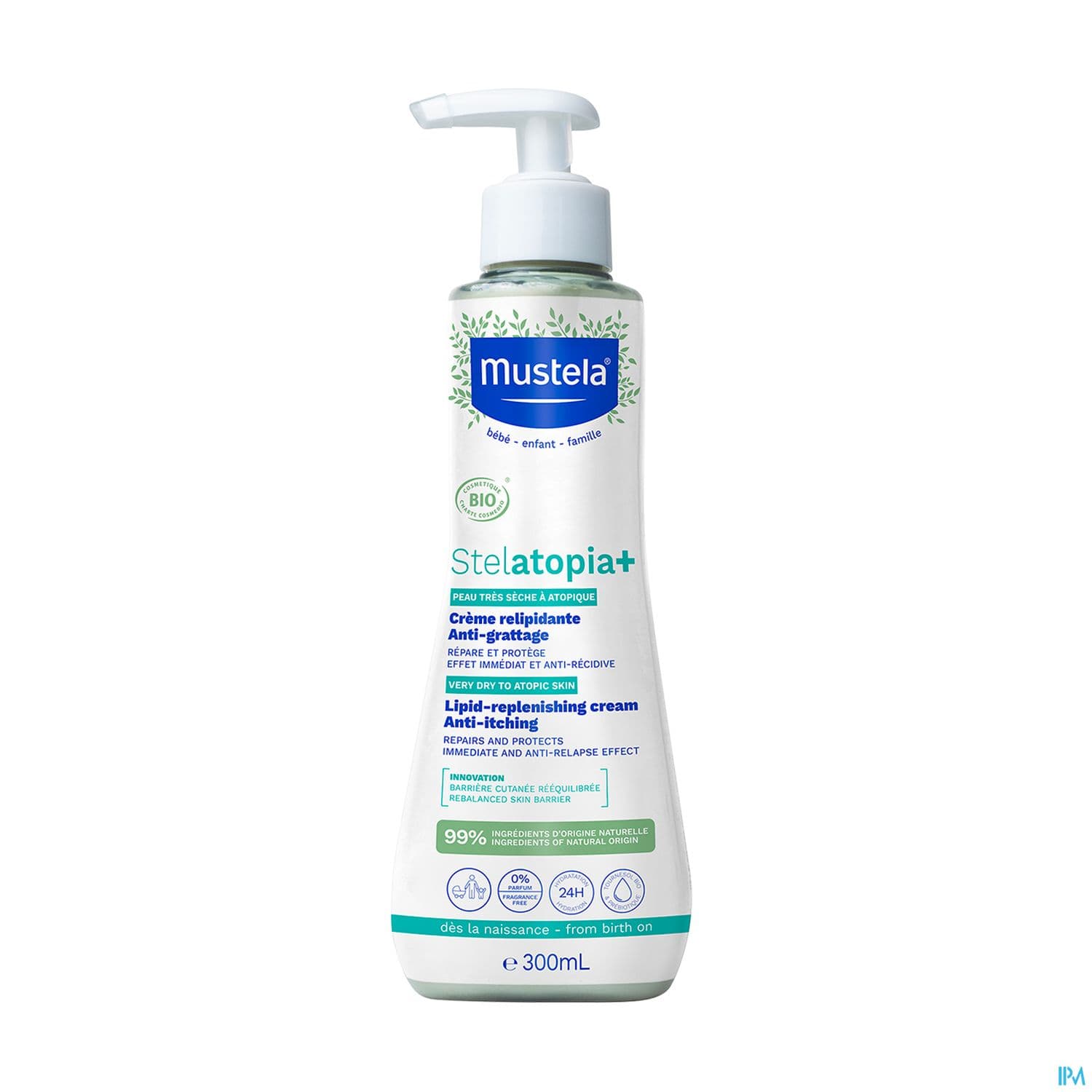Mustela Famille Stelatopia+ Creme Relipidante Antigrattage 300ml