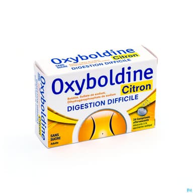 Cooper Oxyboldine Citron Sans Sucre Comprime Effervescent 24
