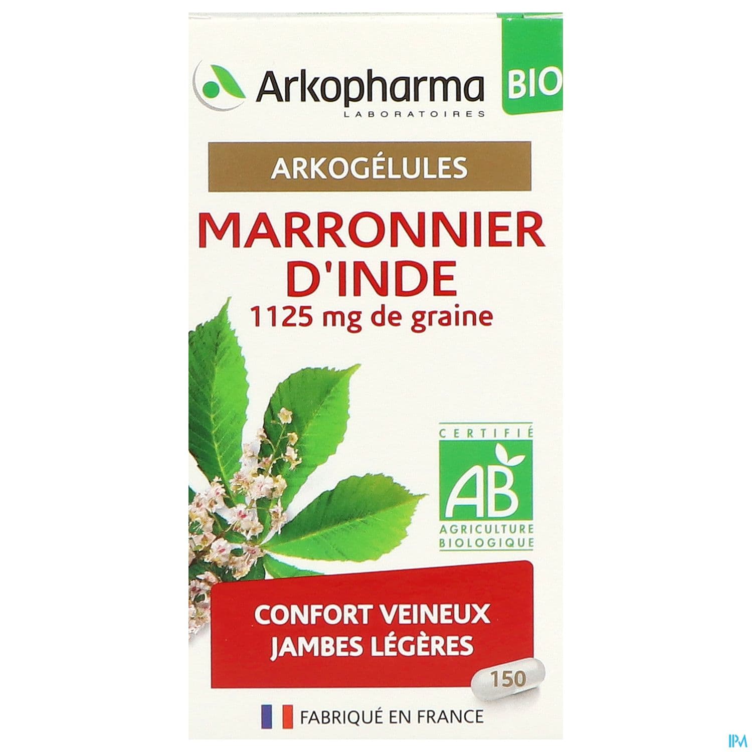 Arkopharma Arkogelules Marronnier Inde Bio Gelule 150