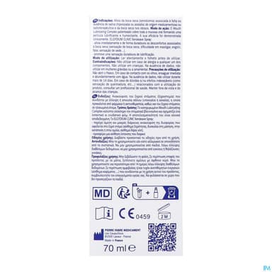 Elgydium Clinic Xeroleave Spray Buccal Lubrifiant Pour Bouche Seche Dispositif Medical 70ml