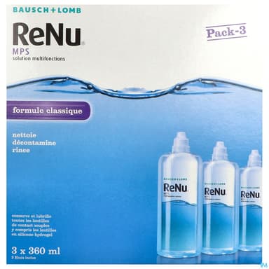 RENU MPS SOL LENTIL 360ML X3