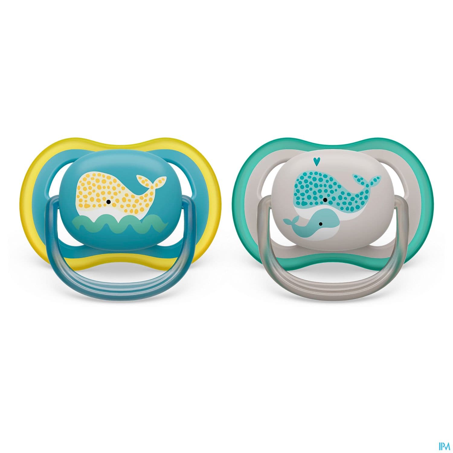 Avent Sucette Ultra Air Baleine +18mois Scf349/24 X2