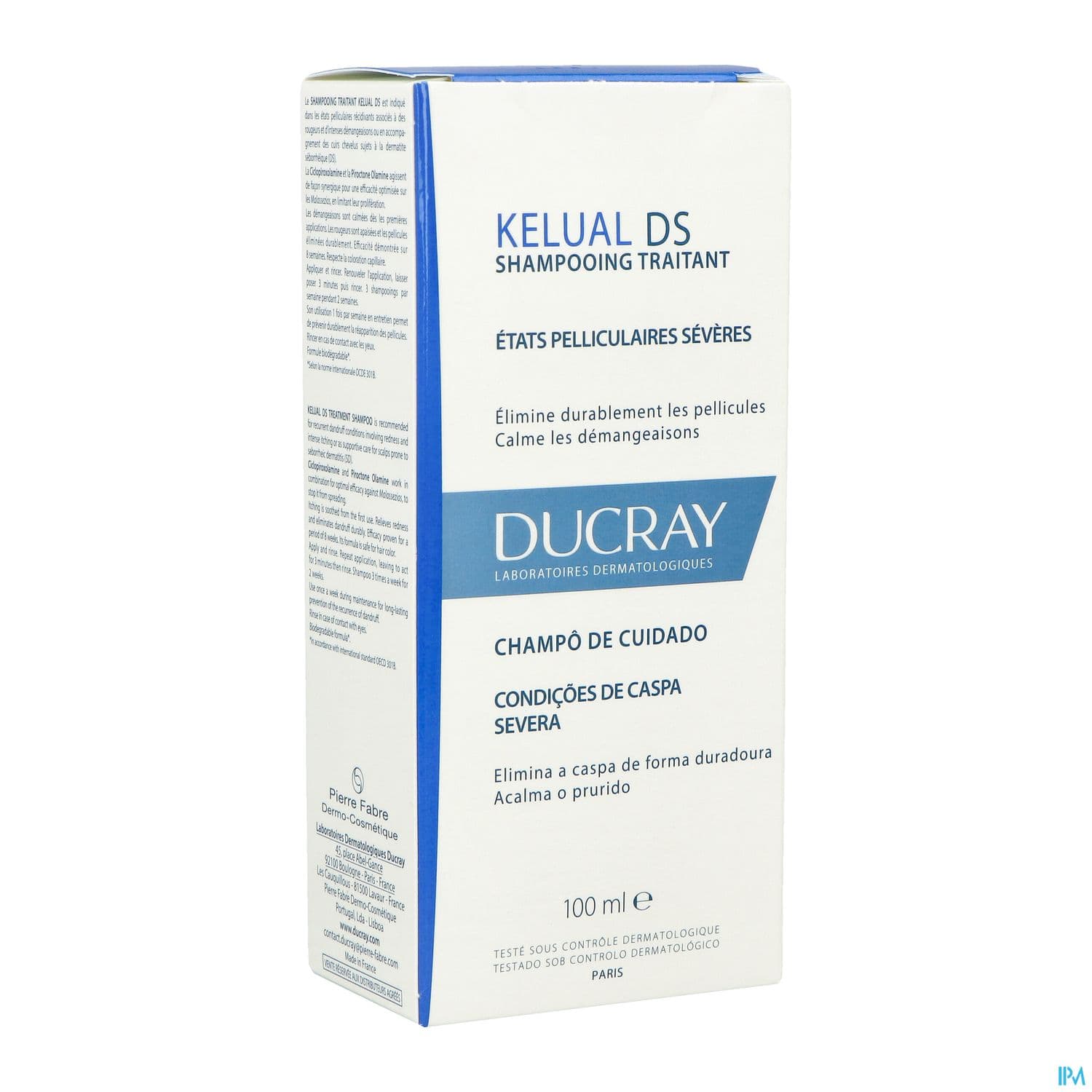 Ducray Kelual Ds Shampooing Traitant Antipellicullaire 100ml