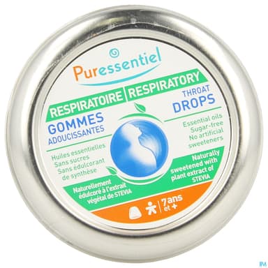 Puressentiel Gommes Menthe Eucalyptus Respiratoire 45g