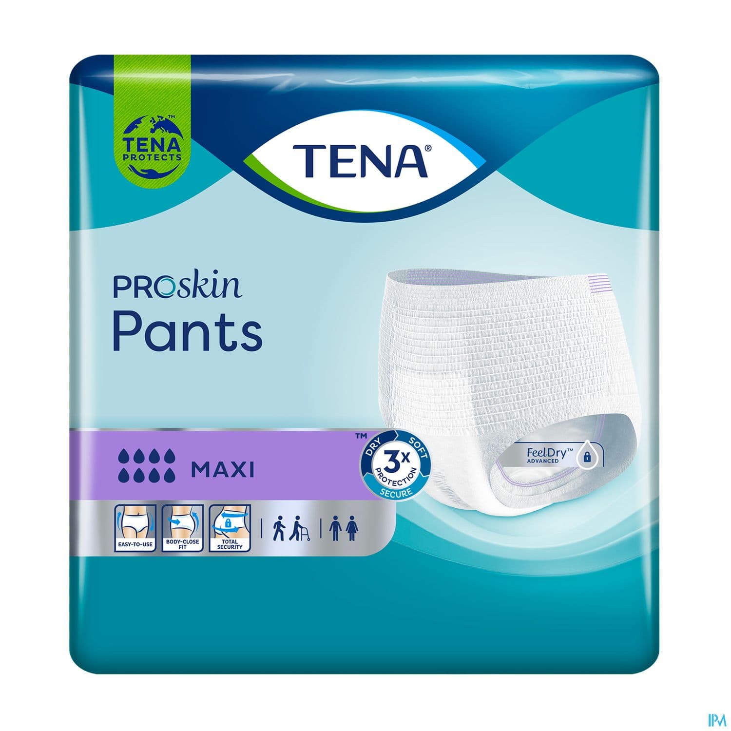 TENA PANTS PROSKIN MAXI M X10